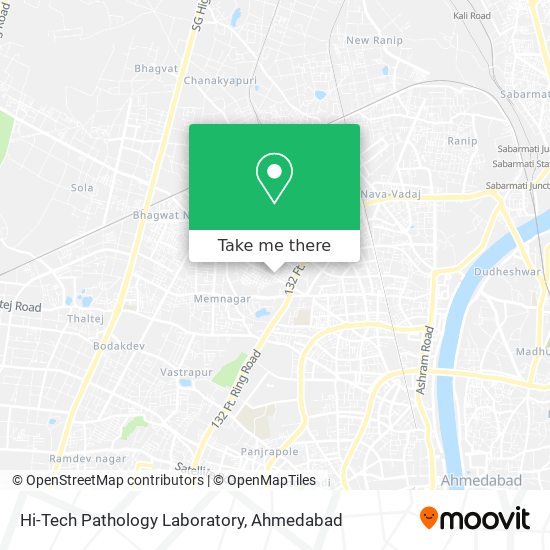 Hi-Tech Pathology Laboratory map