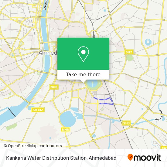 Kankaria Water Distribution Station map