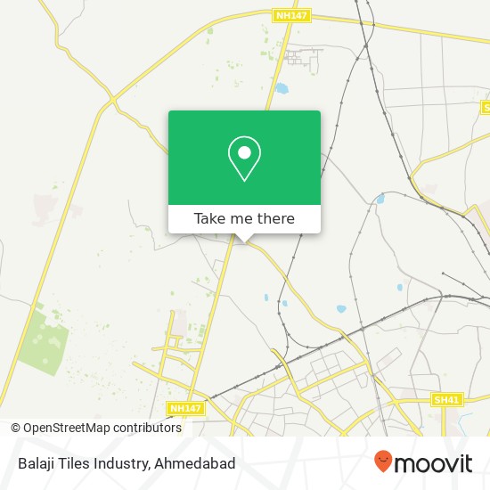 Balaji Tiles Industry map