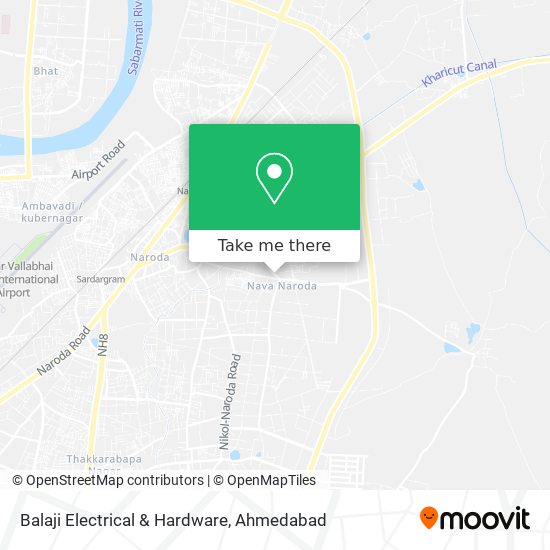 Balaji Electrical & Hardware map