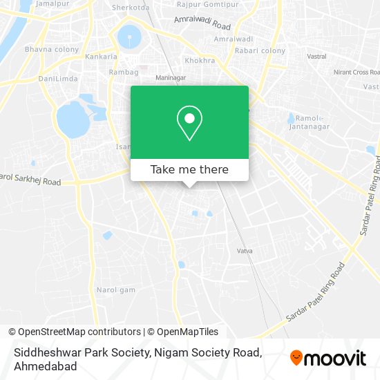 Siddheshwar Park Society, Nigam Society Road map
