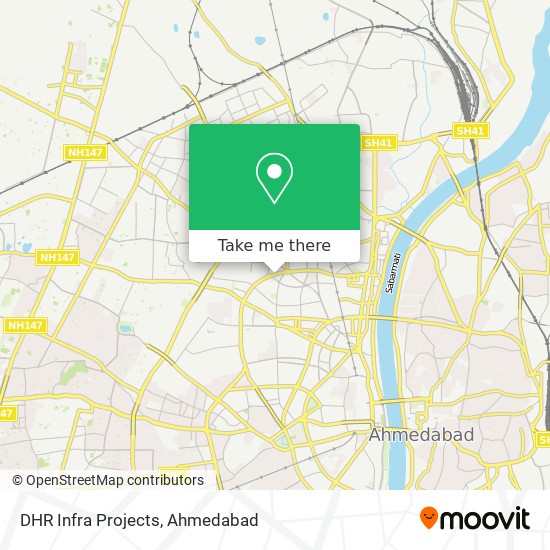 DHR Infra Projects map