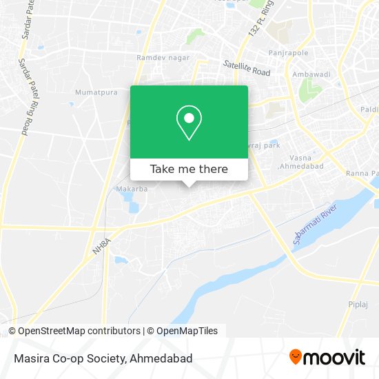 Masira Co-op Society map