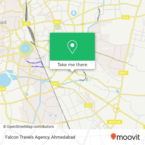 Falcon Travels Agency map