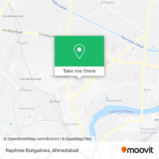 Rajshree Bungalows map