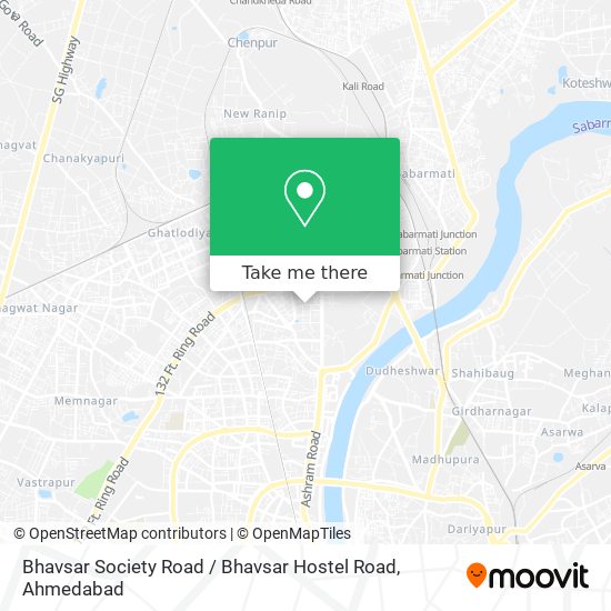 Bhavsar Society Road / Bhavsar Hostel Road map