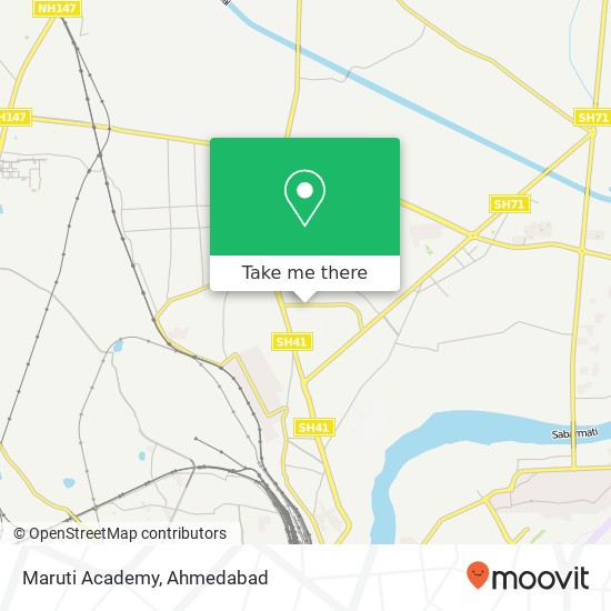 Maruti Academy map
