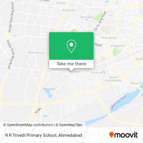 R R Trivedi Primary School map
