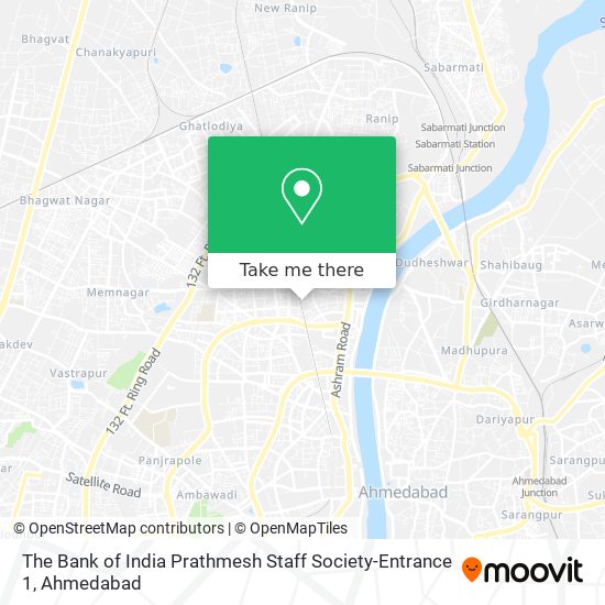The Bank of India Prathmesh Staff Society-Entrance 1 map