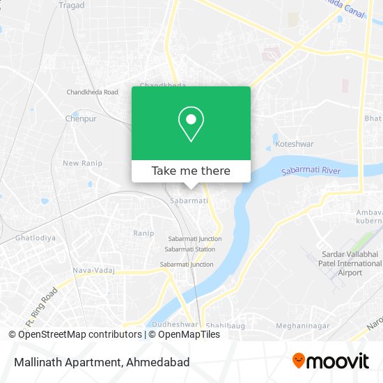 Mallinath Apartment map