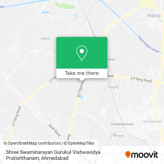 Shree Swaminarayan Gurukul Vishwavidya Pratishthanam map