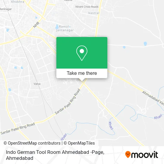 Indo German Tool Room Ahmedabad -Page map