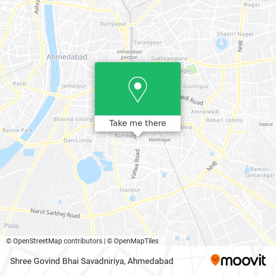 Shree Govind Bhai Savadniriya map