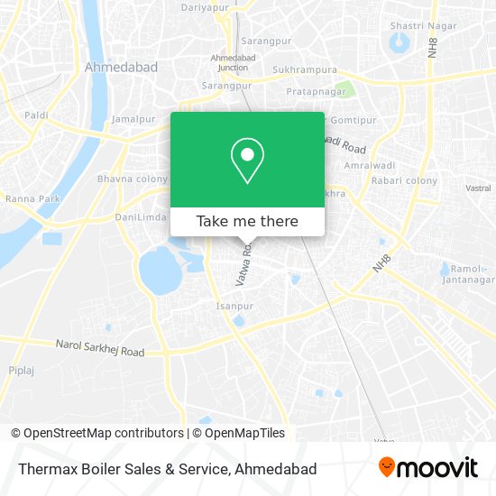 Thermax Boiler Sales & Service map