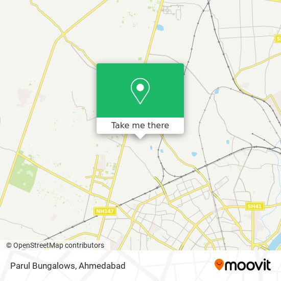 Parul Bungalows map