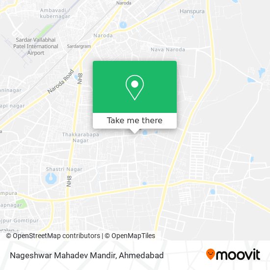 Nageshwar Mahadev Mandir map