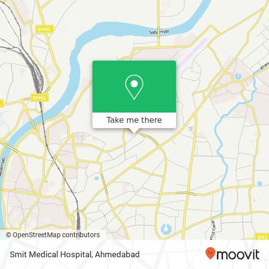 Smit Medical Hospital map