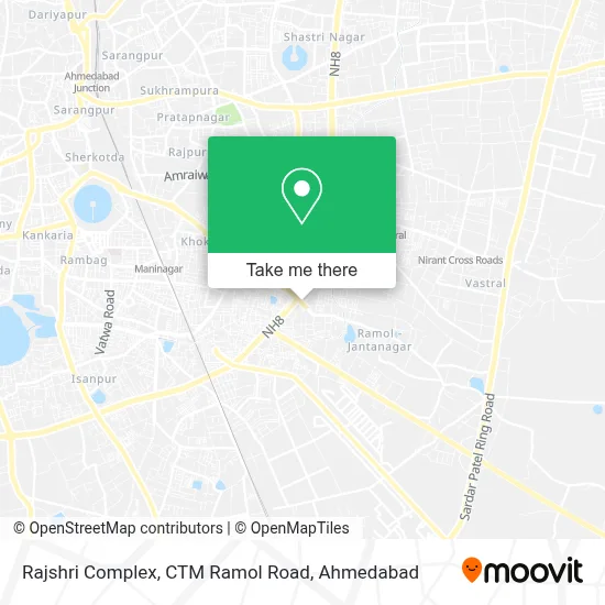 Rajshri Complex, CTM Ramol Road map