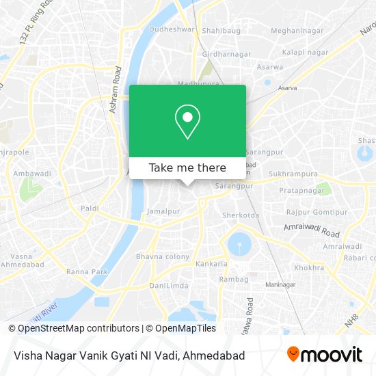 Visha Nagar Vanik Gyati NI Vadi map