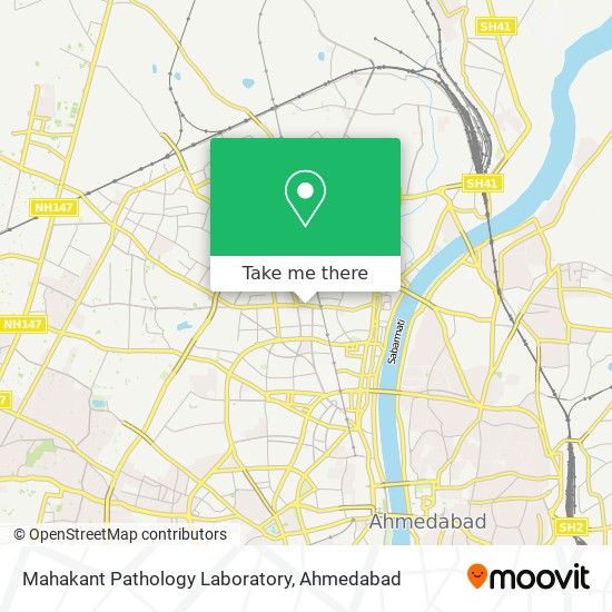 Mahakant Pathology Laboratory map