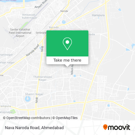 Nava Naroda Road map