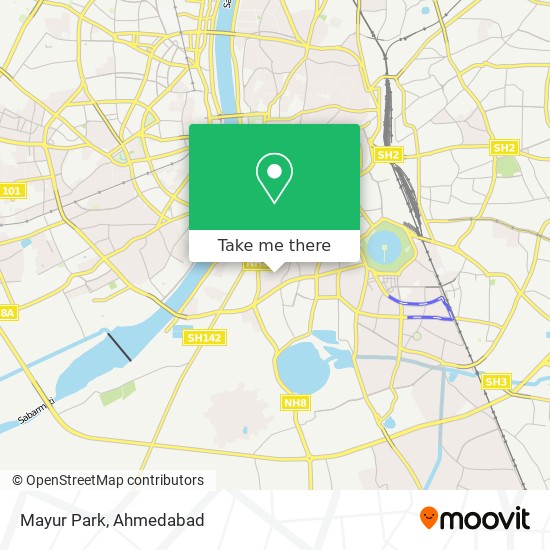 Mayur Park map