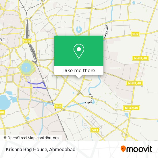 Krishna Bag House map