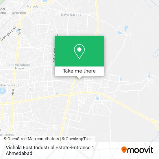 Vishala East Industrial Estate-Entrance 1 map
