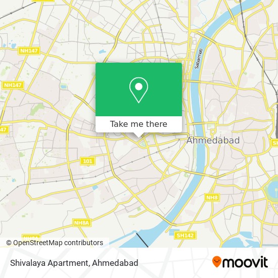 Shivalaya Apartment map