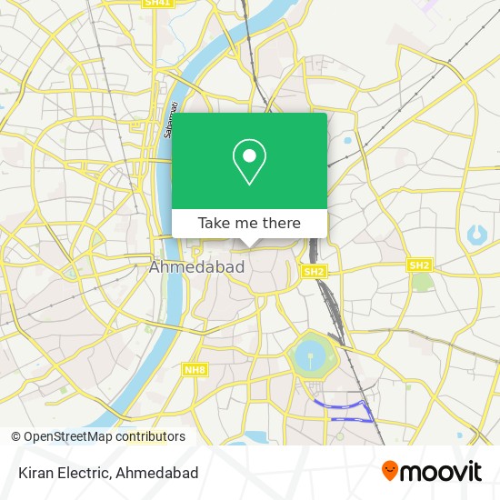 Kiran Electric map