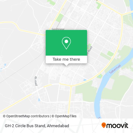 GH-2 Circle Bus Stand map