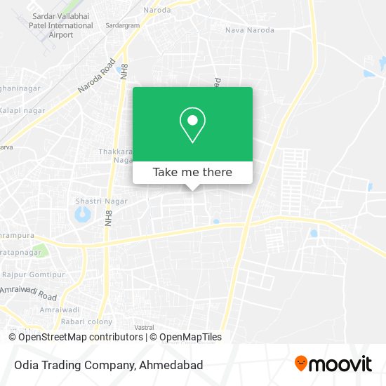 Odia Trading Company map