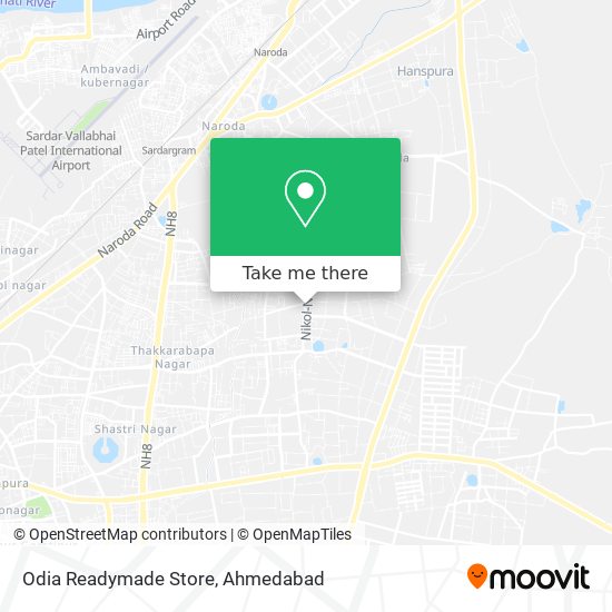 Odia Readymade Store map