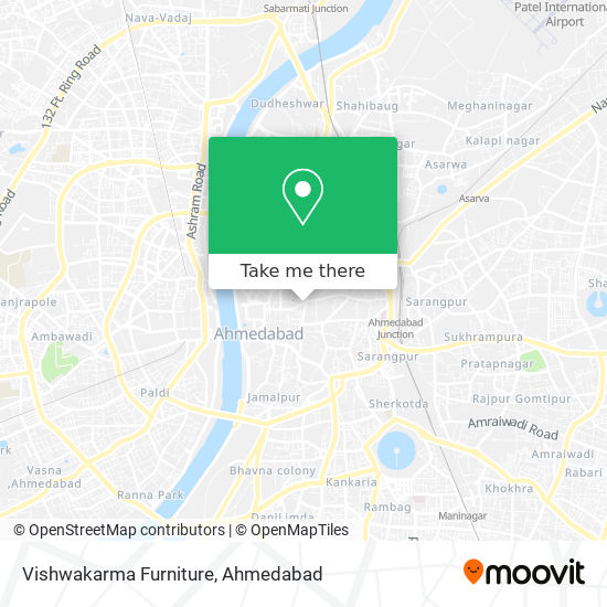 Vishwakarma Furniture map