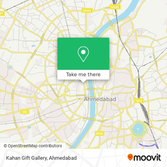 Kahan Gift Gallery map