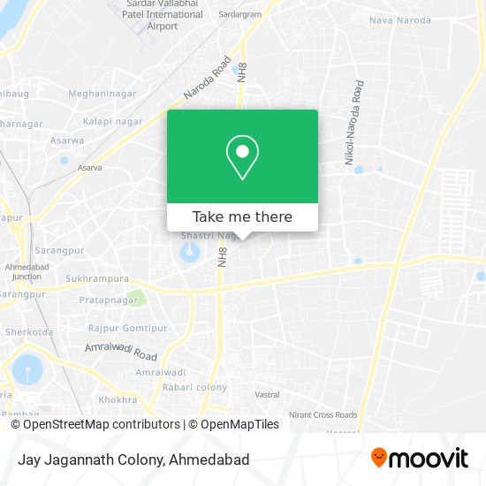 Jay Jagannath Colony map