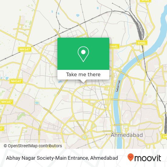 Abhay Nagar Society-Main Entrance map