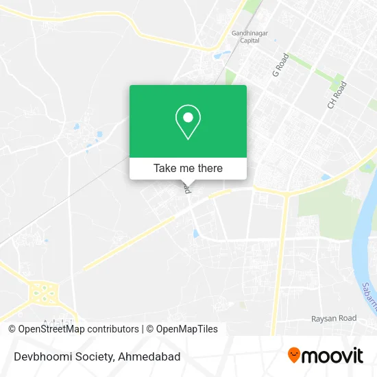Devbhoomi Society map