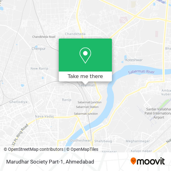 Marudhar Society Part-1 map