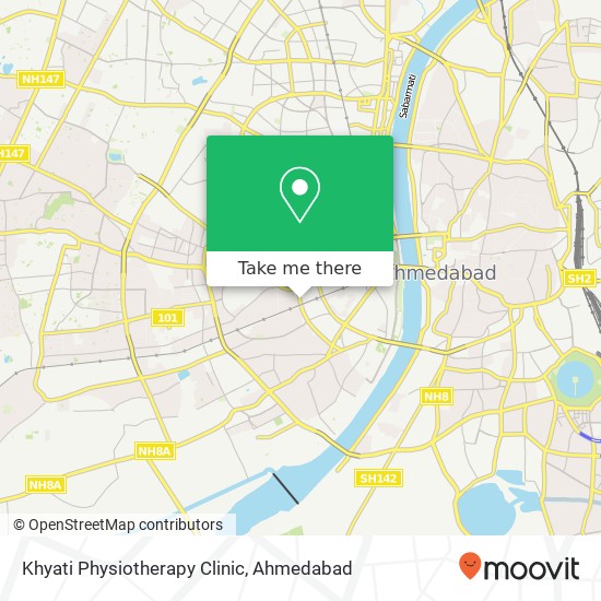 Khyati Physiotherapy Clinic map