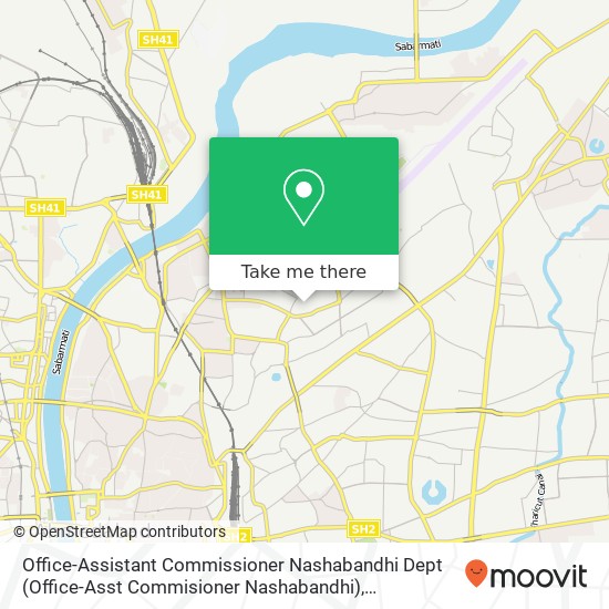 Office-Assistant Commissioner Nashabandhi Dept (Office-Asst Commisioner Nashabandhi) map