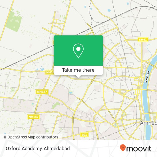 Oxford Academy map