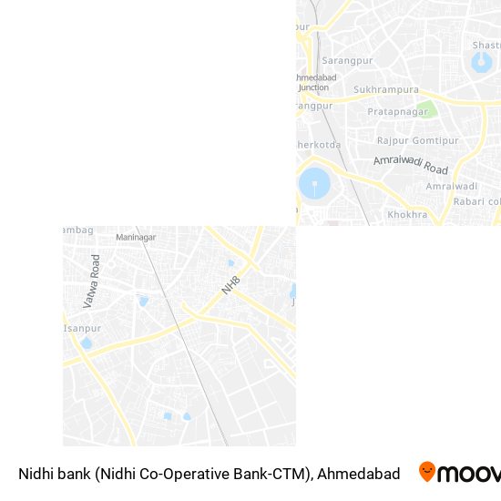 Nidhi bank (Nidhi Co-Operative Bank-CTM) map