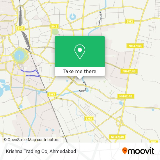 Krishna Trading Co map
