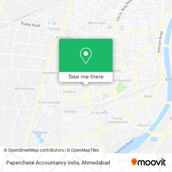 Paperchase Accountancy India map