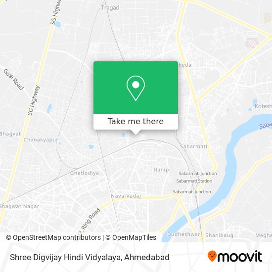 Shree Digvijay Hindi Vidyalaya map