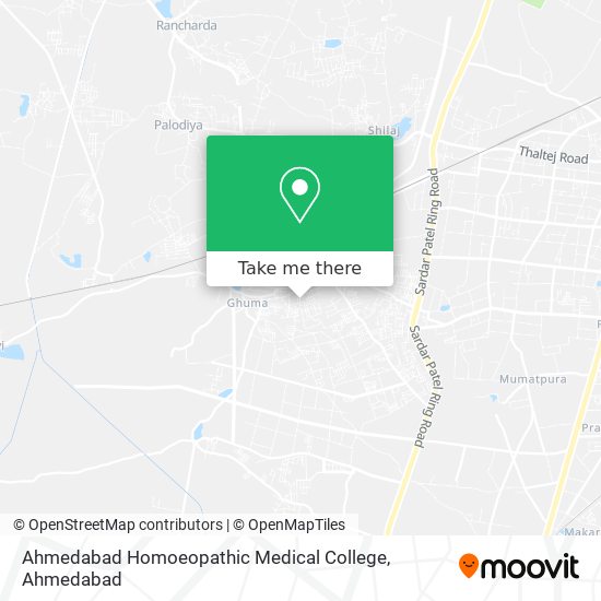 Ahmedabad Homoeopathic Medical College map