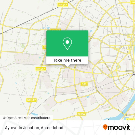 Ayurveda Junction map