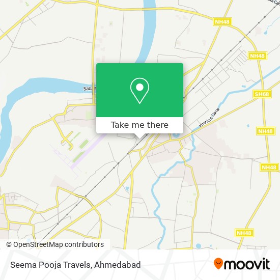 Seema Pooja Travels map