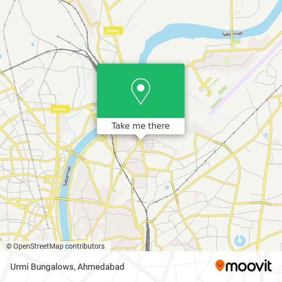 Urmi Bungalows map